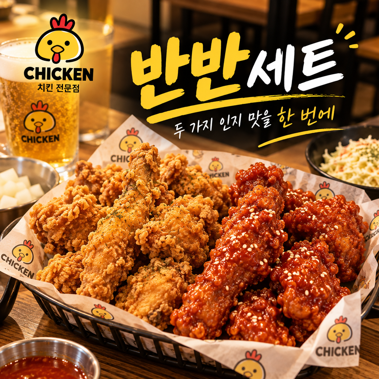 로컬 4대 허브 [샘플] 치킨집 운영 후 사진