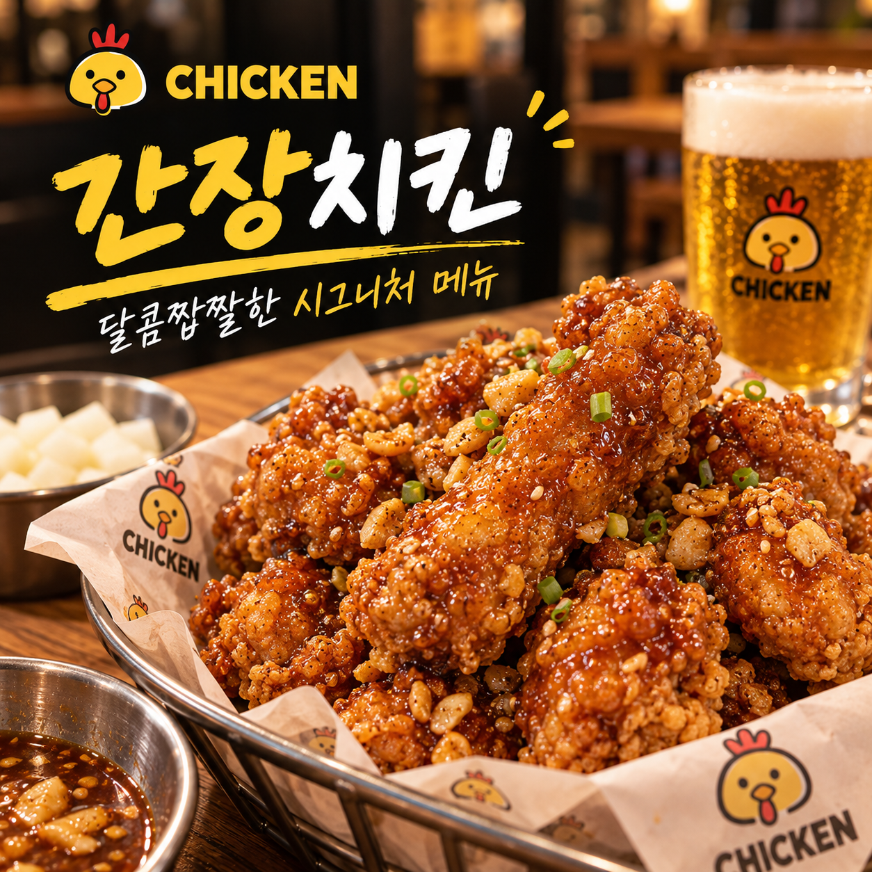 로컬 4대 허브 [샘플] 치킨집 운영 후 사진