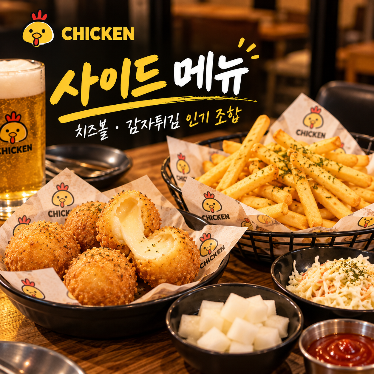 로컬 4대 허브 [샘플] 치킨집 운영 후 사진