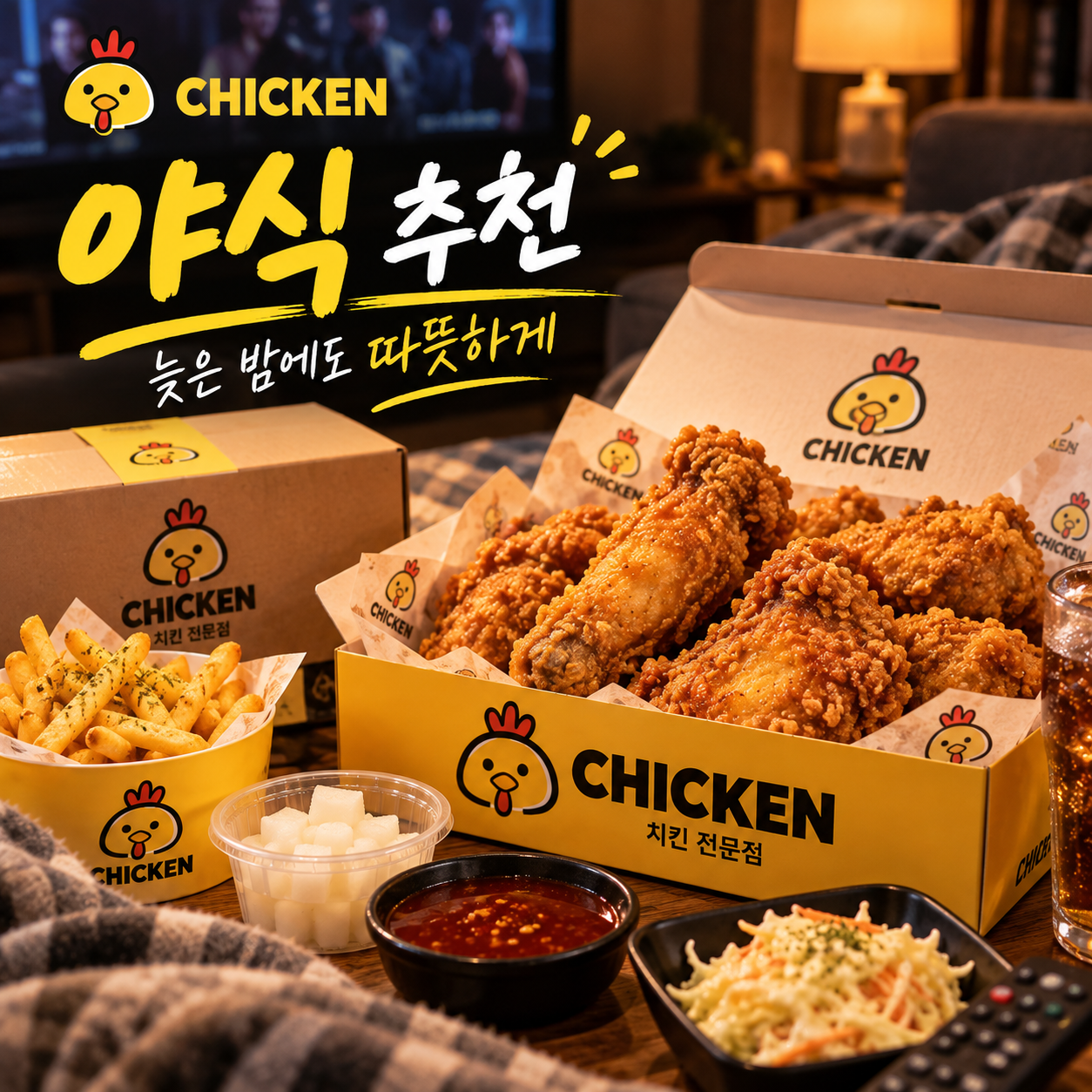 로컬 4대 허브 [샘플] 치킨집 운영 후 사진