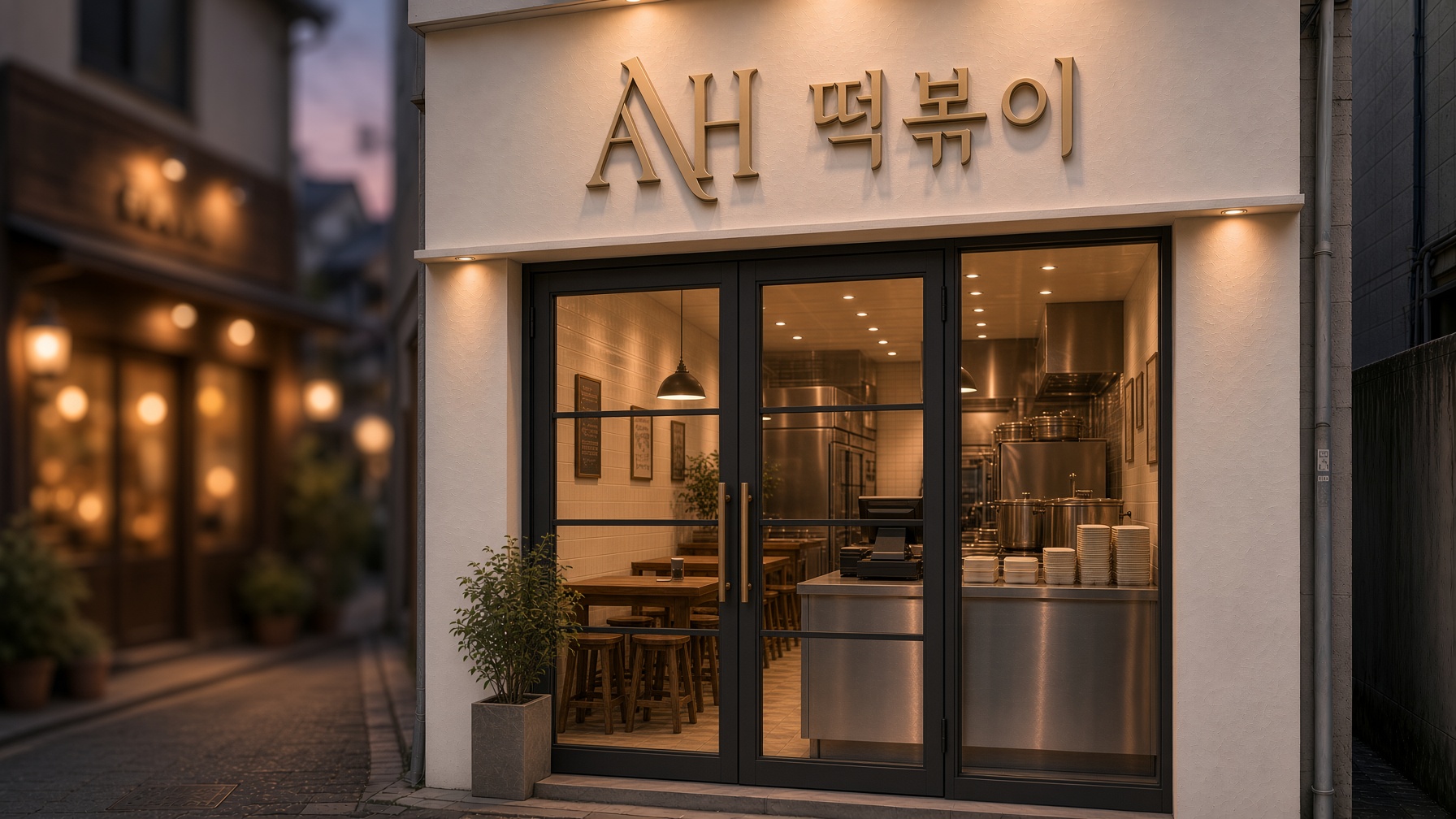 로컬 4대 허브 [샘플] 떡복기집 운영 후 대표 사진
