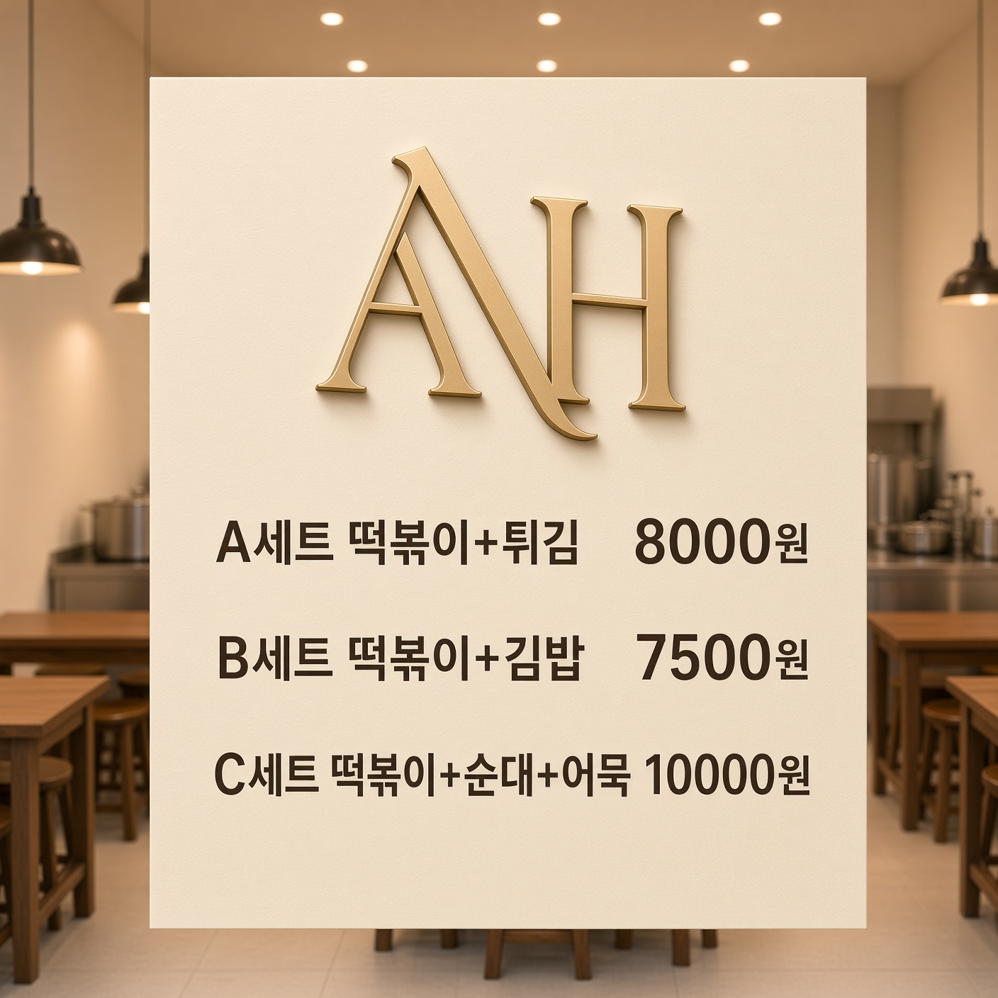로컬 4대 허브 [샘플] 떡복기집 운영 후 사진