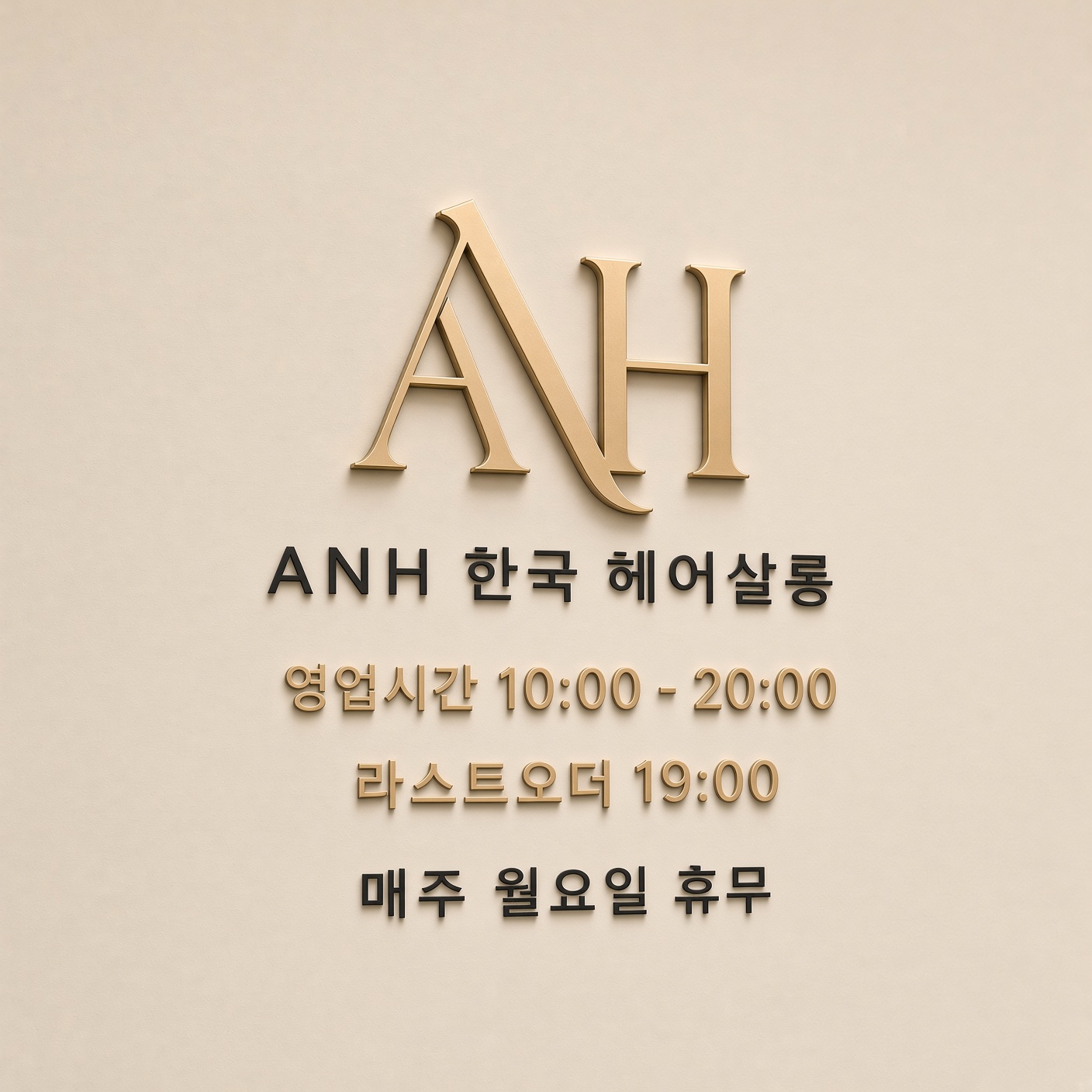 로컬 4대 허브 [샘플] 미용실집 운영 후 사진